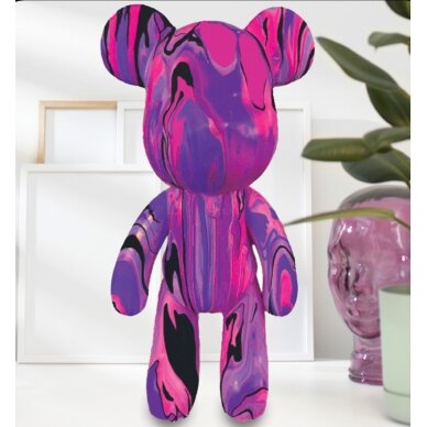 Splat Planet kūrybinis rinkinys Marble Bear, rožinis 8 Splat Planet kūrybinis rinkinys Marble Bear, rožinis 8