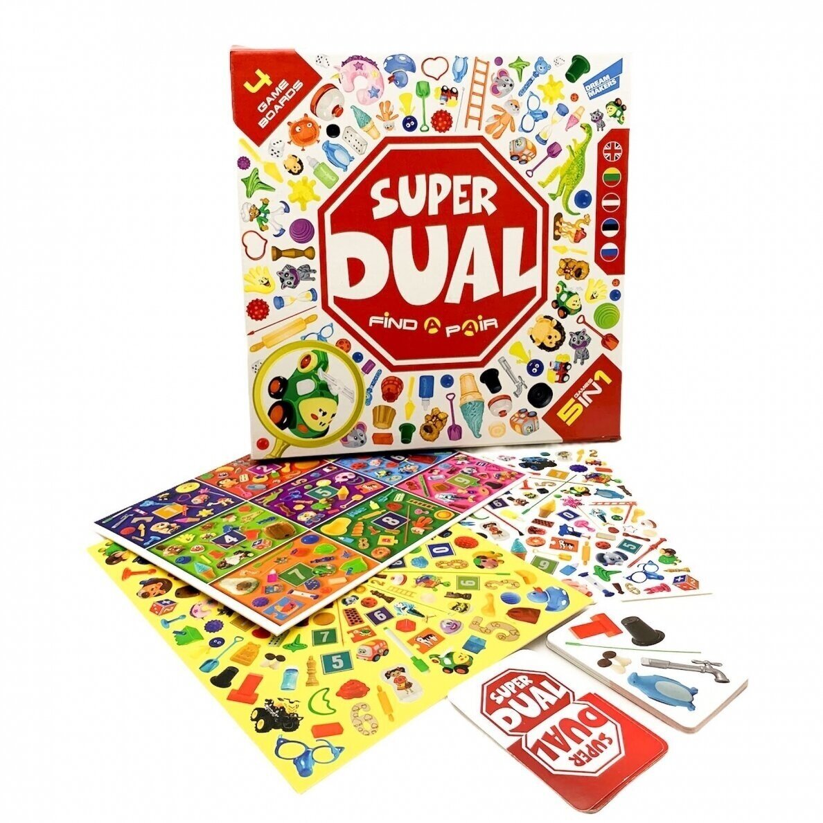 Stalo žaidimas „SuperDual“