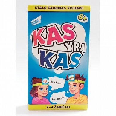 Stalo žaidimas "Kas yra kas" Stalo žaidimas "Kas yra kas"