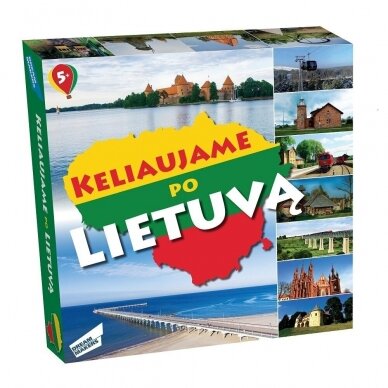 Stalo žaidimas Keliaujame po Lietuvą
