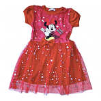 Suknelė Minnie Mouse, raudona