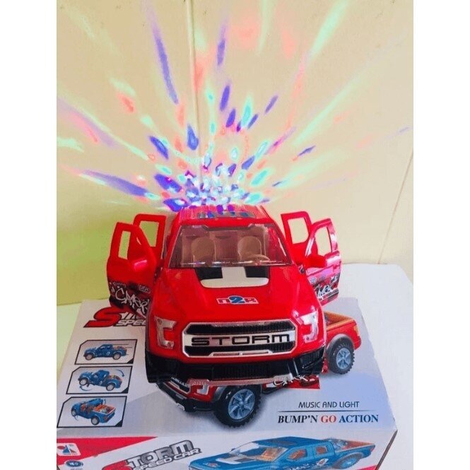 Šviečiantis ir grojantis automobilis 5