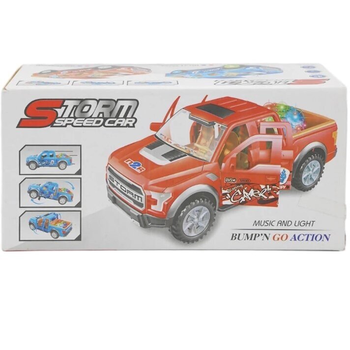 Šviečiantis ir grojantis automobilis 4
