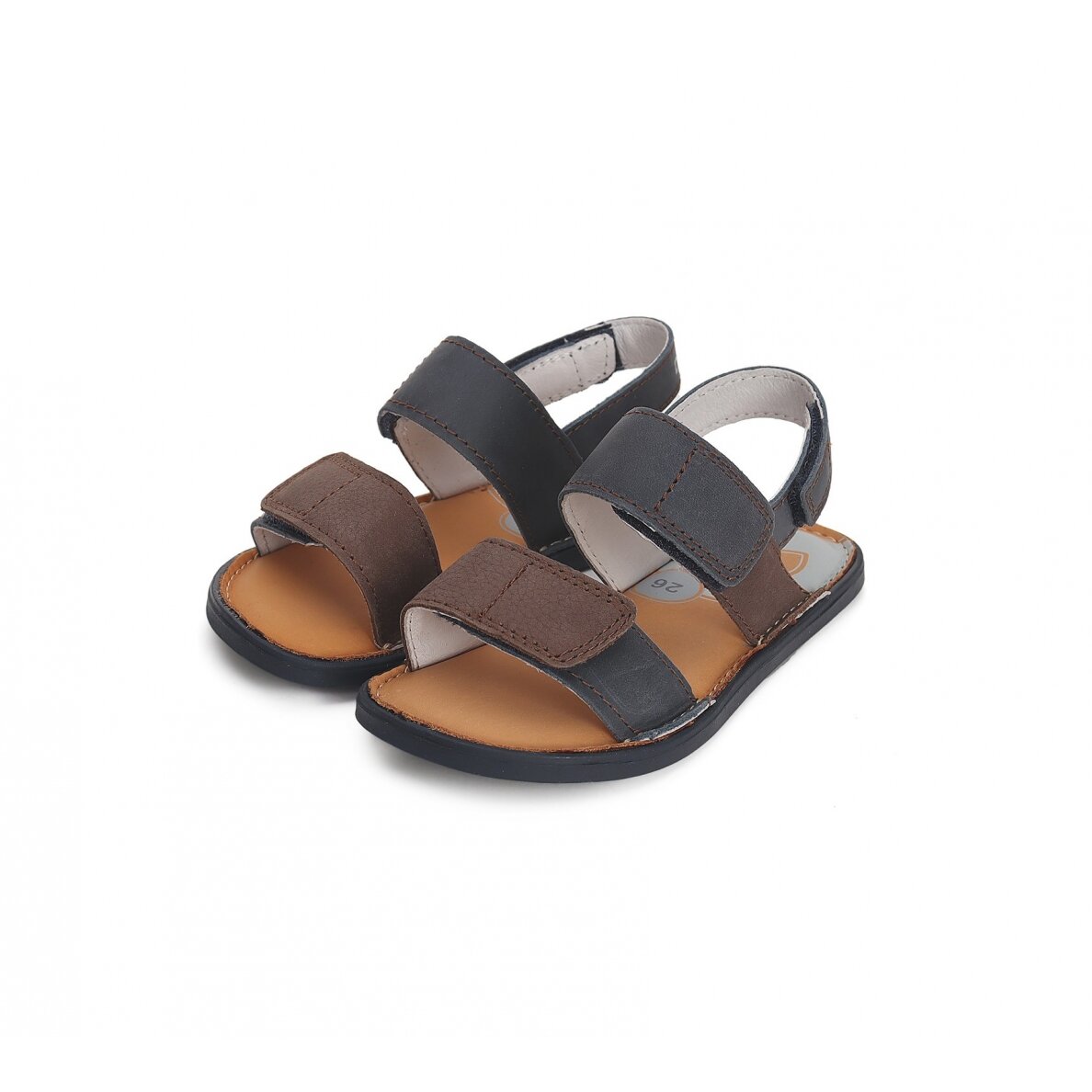 Tamsiai mėlynos barefoot basutės 26-31 d. G076-41539BM 5