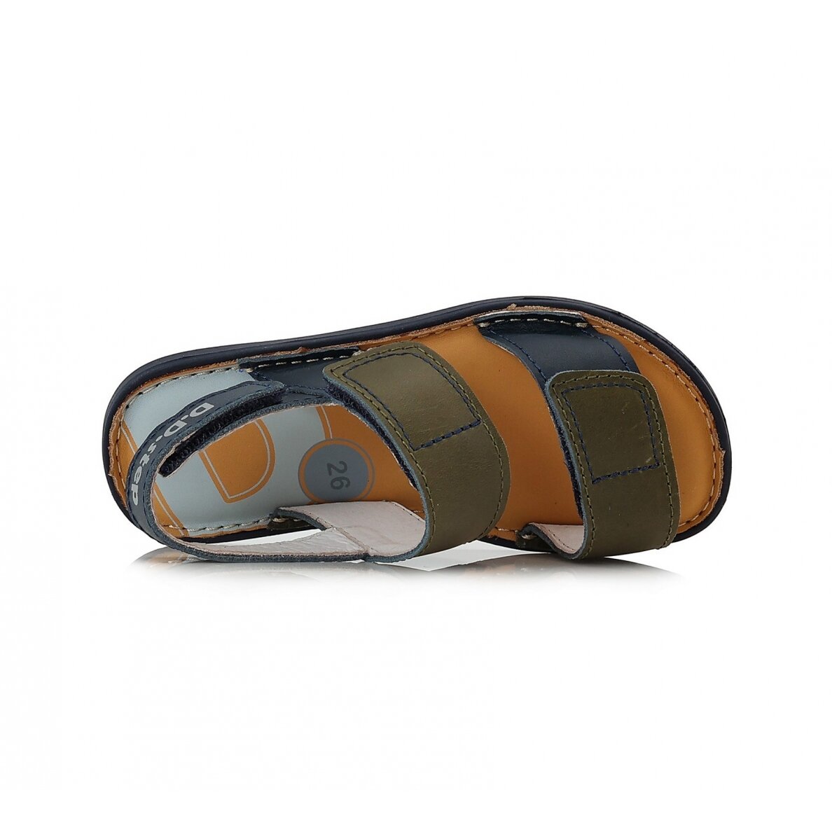 Tamsiai mėlynos barefoot basutės 32-37 d. G076-356AL 3