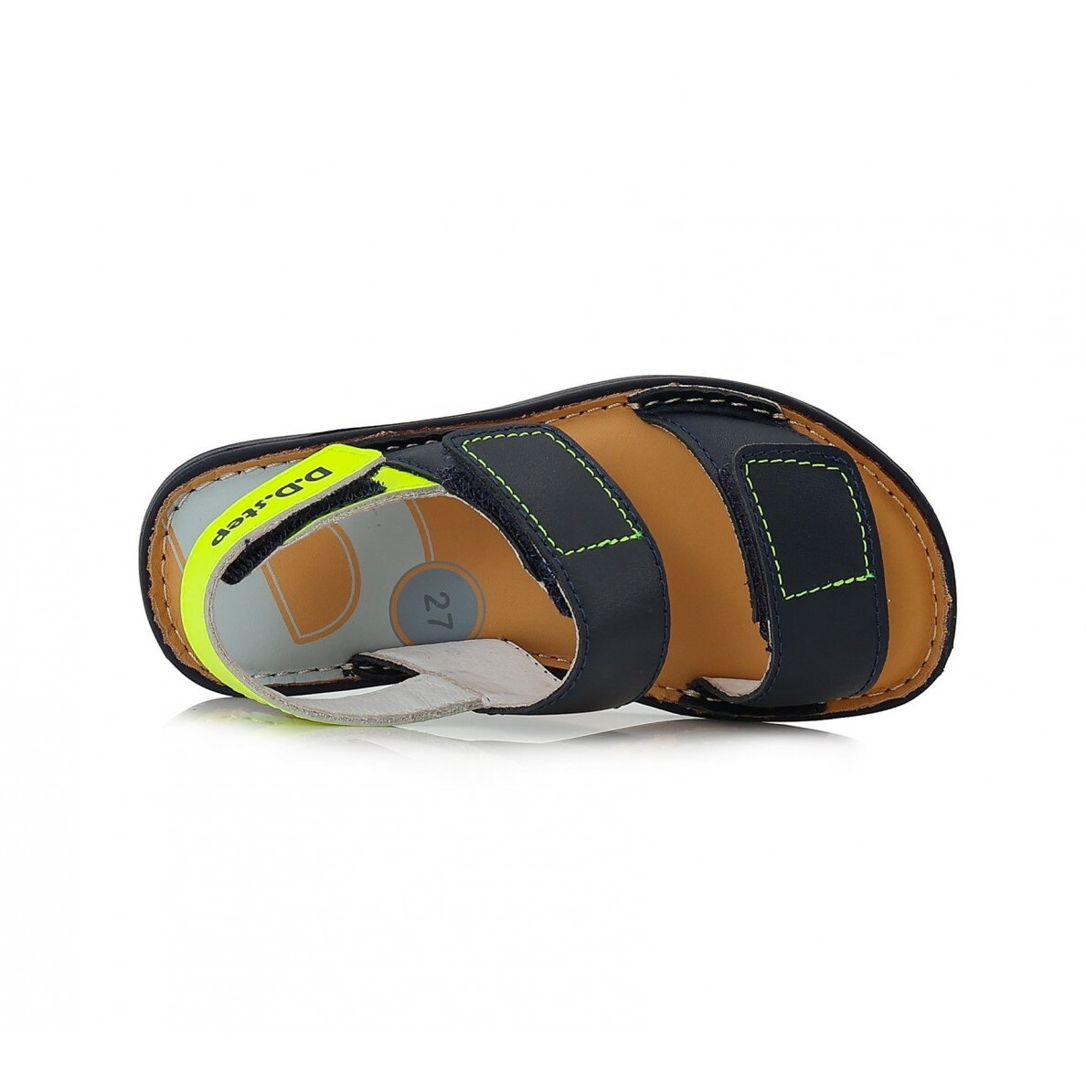 Tamsiai mėlynos barefoot basutės 32-37 d. G076-356L 3 Tamsiai mėlynos barefoot basutės 32-37 d. G076-356L 3
