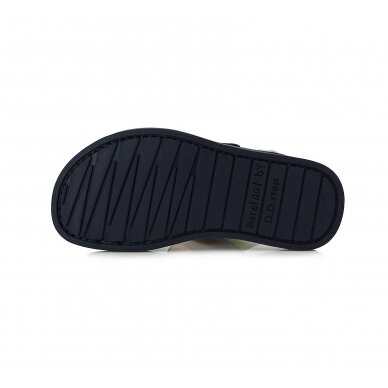 Tamsiai mėlynos barefoot basutės 32-37 d. G076-356AL 4 Tamsiai mėlynos barefoot basutės 32-37 d. G076-356AL 4