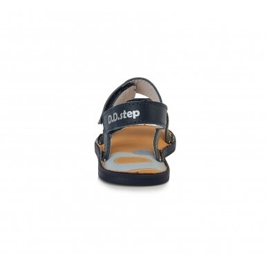 Tamsiai mėlynos barefoot basutės 32-37 d. G076-356AL 1