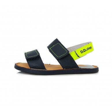 Tamsiai mėlynos barefoot basutės 32-37 d. G076-356L Tamsiai mėlynos barefoot basutės 32-37 d. G076-356L