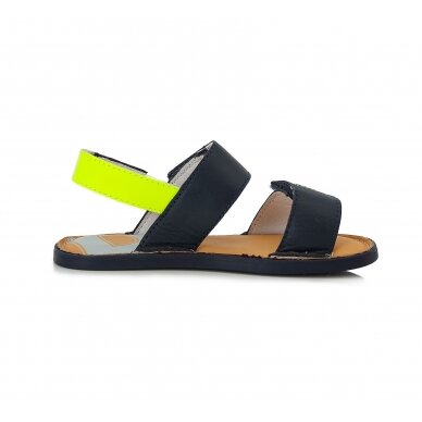 Tamsiai mėlynos barefoot basutės 32-37 d. G076-356L 2