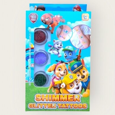 Tatiuruotės Paw Patrol 1
