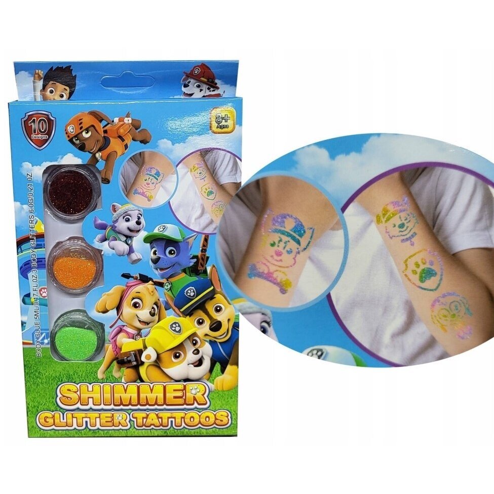 Tatiuruotės Paw Patrol Tatiuruotės Paw Patrol