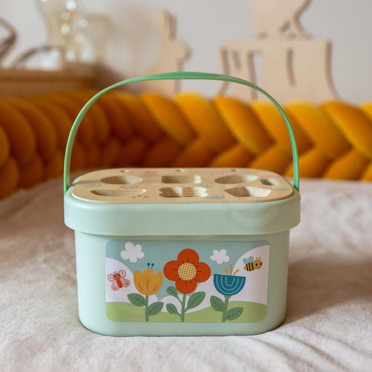 TOOKY TOY edukacinė dėžutė 5-in-1 Magic Garden Montessori 4 TOOKY TOY edukacinė dėžutė 5-in-1 Magic Garden Montessori 4