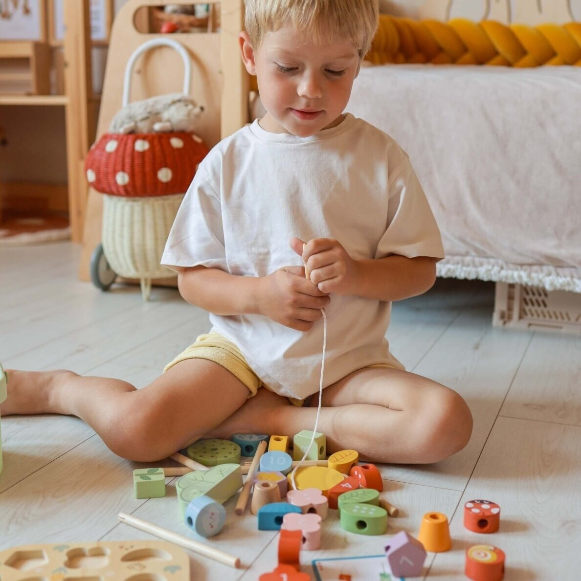 TOOKY TOY edukacinė dėžutė 5-in-1 Magic Garden Montessori 10 TOOKY TOY edukacinė dėžutė 5-in-1 Magic Garden Montessori 10