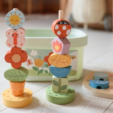 TOOKY TOY edukacinė dėžutė 5-in-1 Magic Garden Montessori 6 TOOKY TOY edukacinė dėžutė 5-in-1 Magic Garden Montessori 6