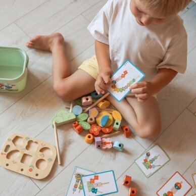 TOOKY TOY edukacinė dėžutė 5-in-1 Magic Garden Montessori 8 TOOKY TOY edukacinė dėžutė 5-in-1 Magic Garden Montessori 8