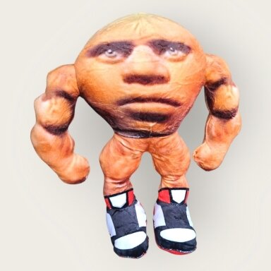 Tung Tung Sahur pliušinis žaislas - Muscle Orange / Brainrot Tung Tung Sahur pliušinis žaislas - Muscle Orange / Brainrot