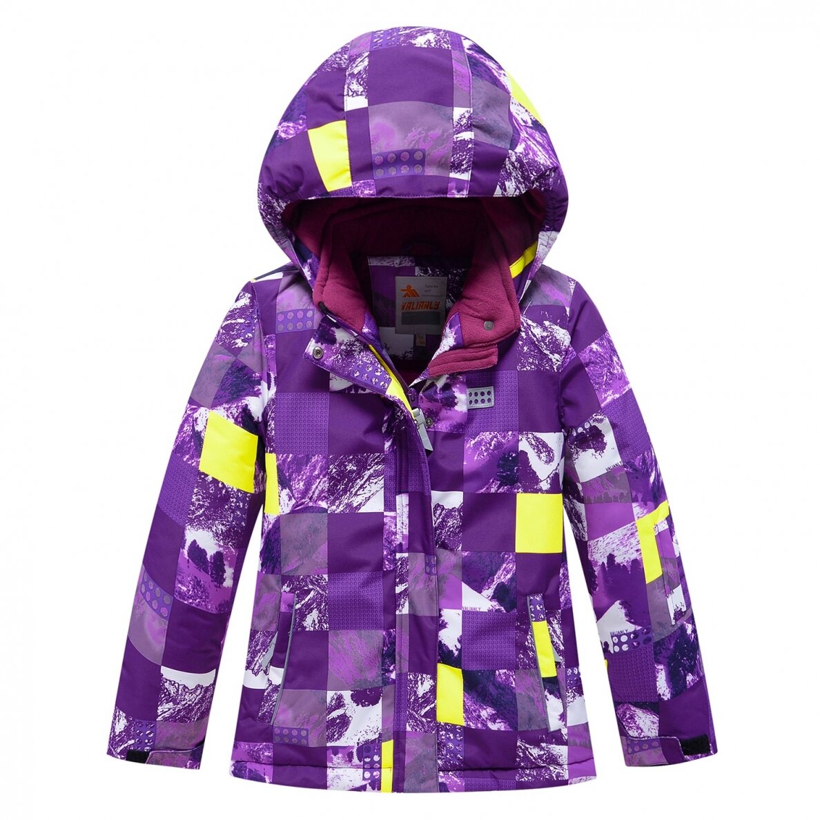 Violetinis 2 dalių žieminis VALIANLY kombinezonas mergaitei 140-170 1