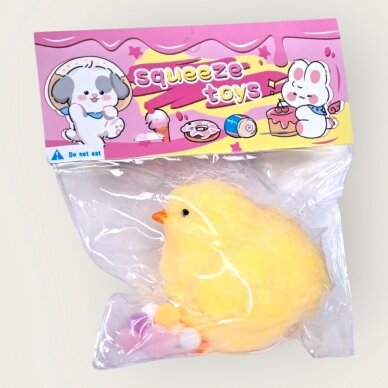 Viščiukas - antistresinis žaislas squishy Viščiukas - antistresinis žaislas squishy