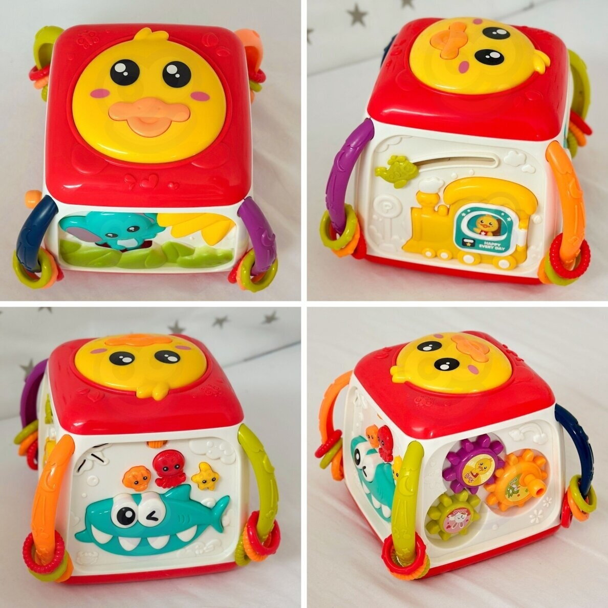 WOOPIE BABY Interaktyvus daugiafunkcis edukacinis kubas 18m+ 2