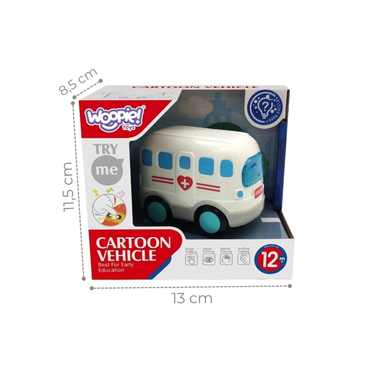 WOOPIE BABY interaktyvus greitosios pagalbos automobilis 4 WOOPIE BABY interaktyvus greitosios pagalbos automobilis 4
