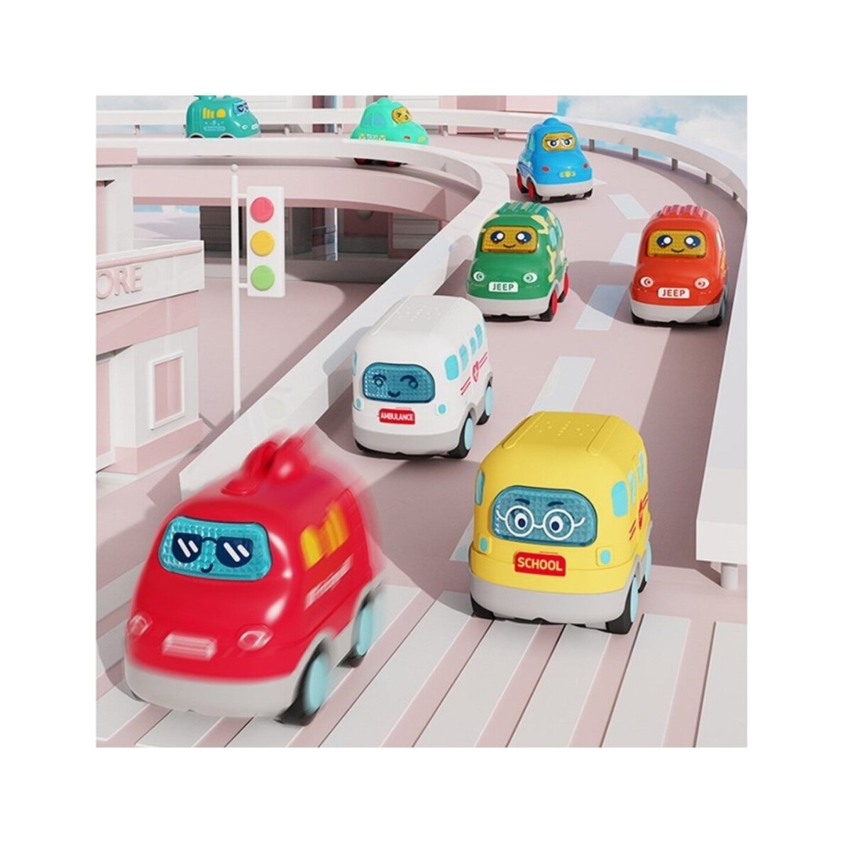 WOOPIE BABY interaktyvus greitosios pagalbos automobilis 6 WOOPIE BABY interaktyvus greitosios pagalbos automobilis 6