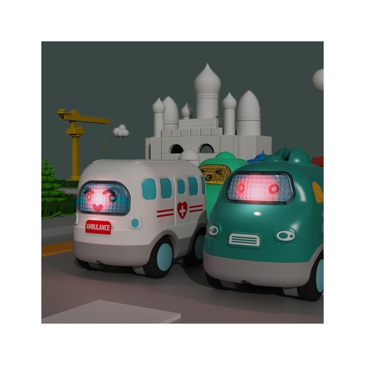 WOOPIE BABY interaktyvus greitosios pagalbos automobilis 2 WOOPIE BABY interaktyvus greitosios pagalbos automobilis 2