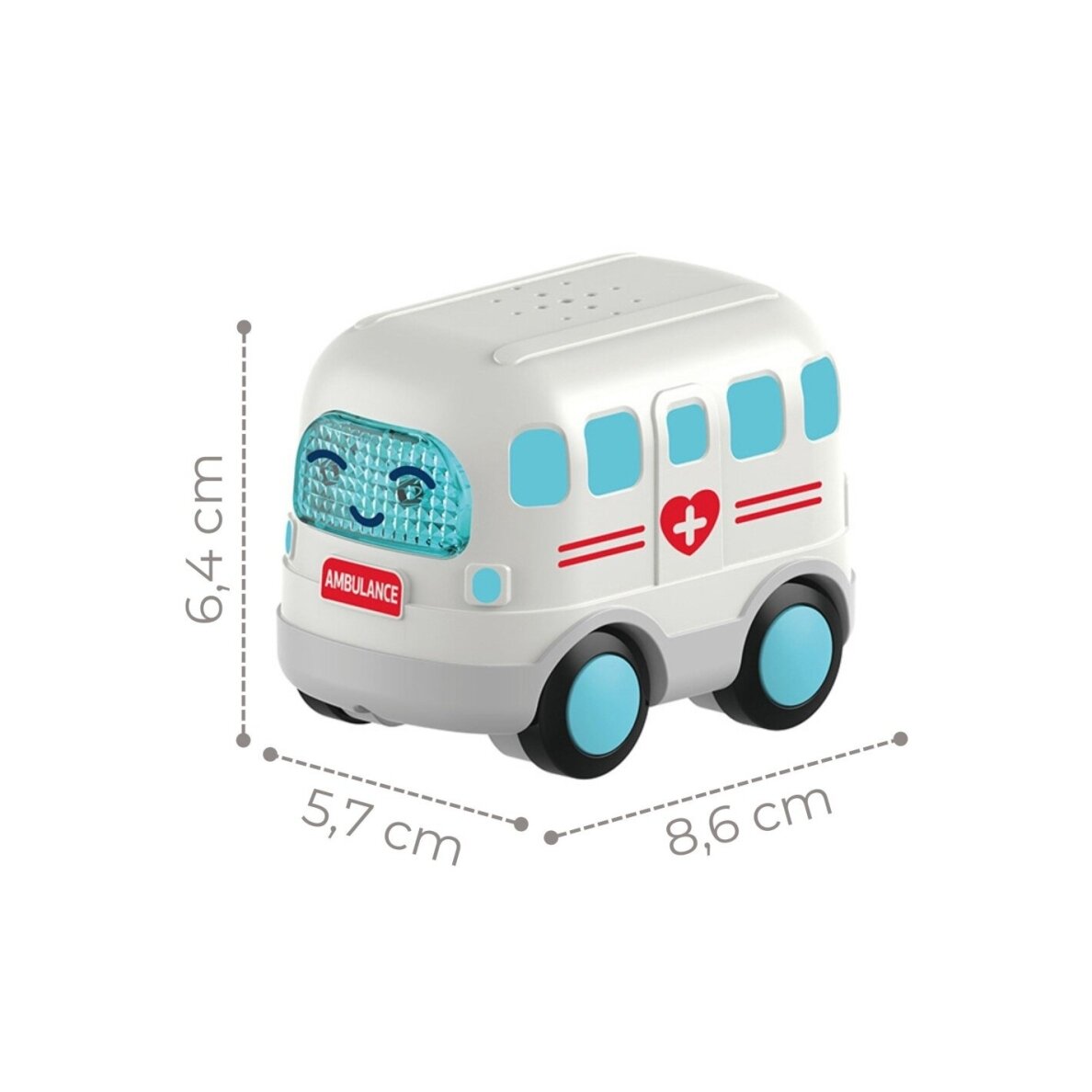 WOOPIE BABY interaktyvus greitosios pagalbos automobilis 3