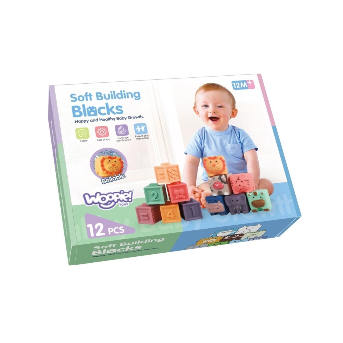 WOOPIE BABY sensorinės kaladėlės 2