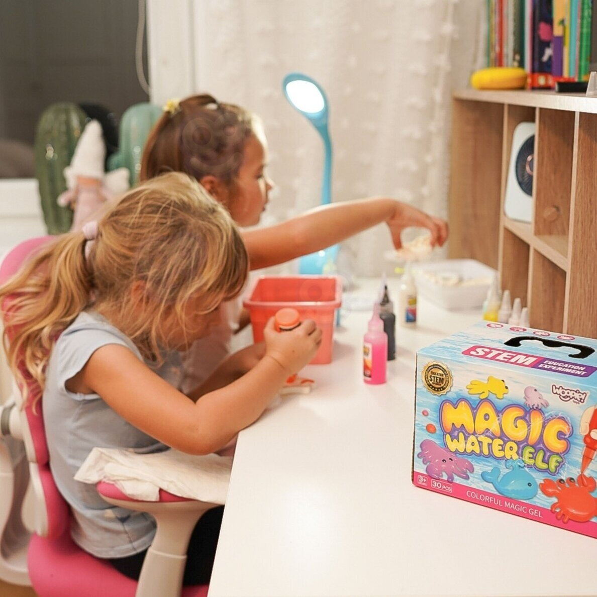 WOOPIE kūrybinis rinkinys Magical Water World gelinių figūrėlių kūrimui 30 vnt. 7