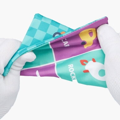 WOOPIE BABY Edukacinis sensorinis žaislas „Lady Tag“ servetėlių dėžutė 4 WOOPIE BABY Edukacinis sensorinis žaislas „Lady Tag“ servetėlių dėžutė 4