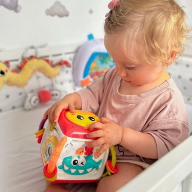 WOOPIE BABY Interaktyvus daugiafunkcis edukacinis kubas 18m+ 3 WOOPIE BABY Interaktyvus daugiafunkcis edukacinis kubas 18m+ 3