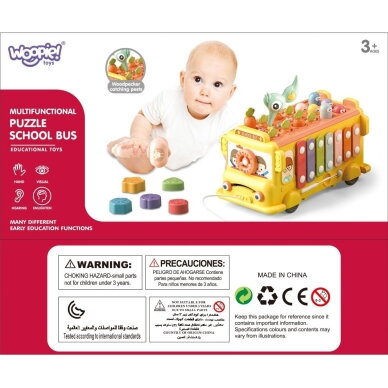 WOOPIE BABY Interaktyvus Montessori edukacinis autobusiukas 6 in 1 13 WOOPIE BABY Interaktyvus Montessori edukacinis autobusiukas 6 in 1 13