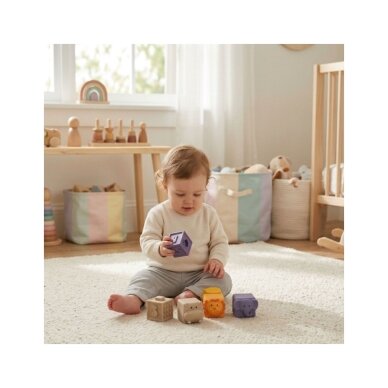 WOOPIE BABY sensorinės kaladėlės 8 WOOPIE BABY sensorinės kaladėlės 8