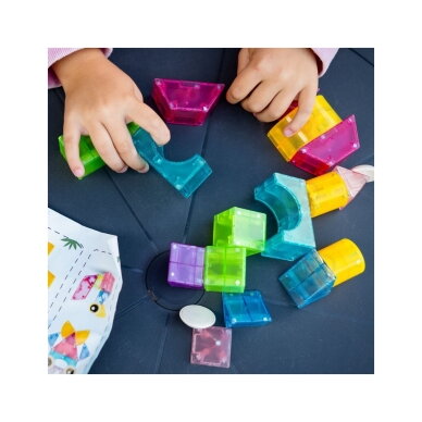 WOOPIE magnetinės kaladėlės, 21 vnt. 8 WOOPIE magnetinės kaladėlės, 21 vnt. 8