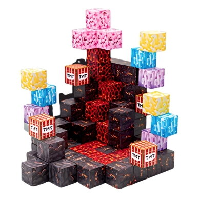 WOOPIE magnetinės kaladėlės kubeliai Pixels 74 vnt. 1