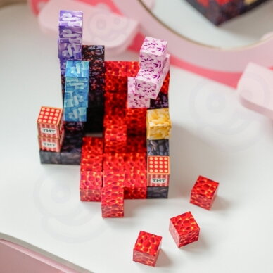 WOOPIE magnetinės kaladėlės kubeliai Pixels 74 vnt. 7 WOOPIE magnetinės kaladėlės kubeliai Pixels 74 vnt. 7