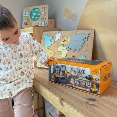 WOOPIE Mažojo meistro įrankių rinkinys su atsuktuvu dėkle, 39 vnt. 5