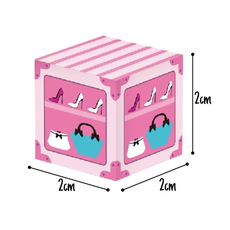 WOOPIE magnetiniai blokeliai kubeliai magnetai 59 vnt. 3D 6