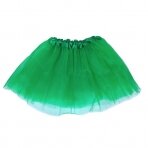 Žalias tutu tiulio sijonas