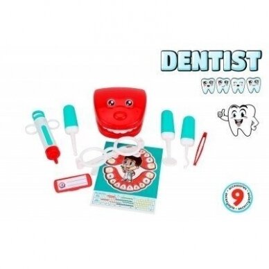 Žaislinis odontologo rinkinys 2 Žaislinis odontologo rinkinys 2