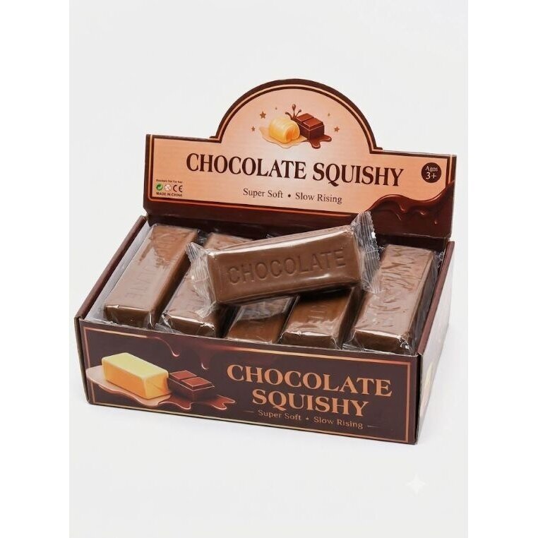 Žaislas Squishy šokoladas Žaislas Squishy šokoladas