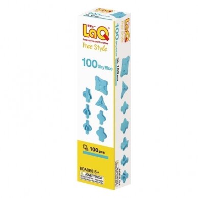 Žydrų LaQ detalių papildymas „Free Style 100 Sky Blue” Žydrų LaQ detalių papildymas „Free Style 100 Sky Blue”